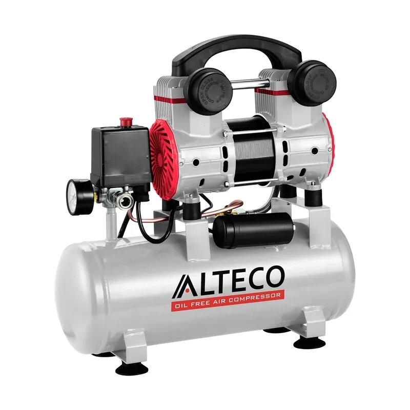 Безмаслянный компрессор ALTECO ACO 9L от компании МИР ДОМА - фото 1