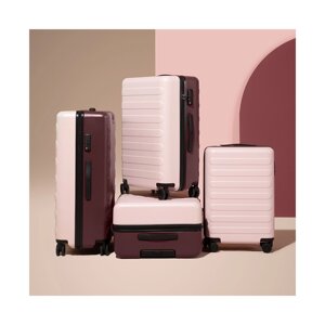Чемодан NINETYGO Rhine Luggage 20" розово-красный
