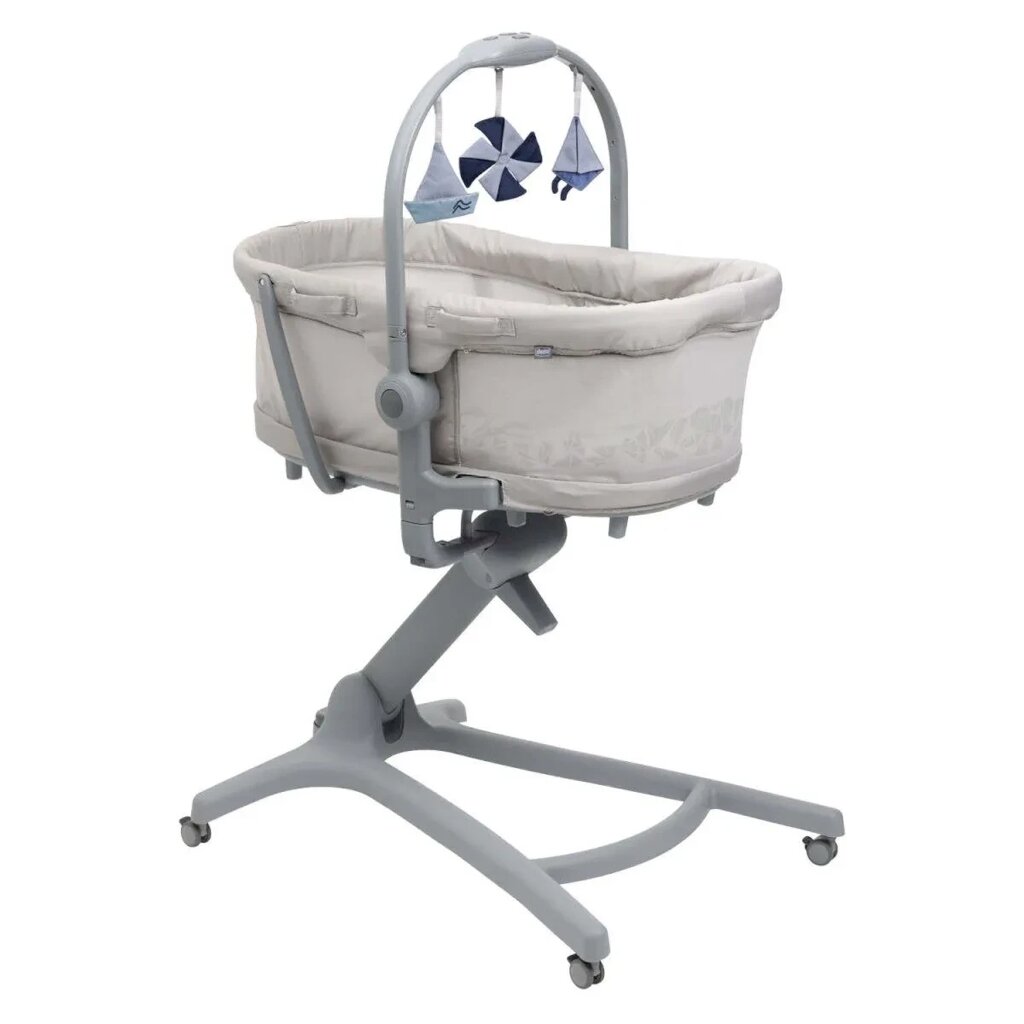 Chicco: Кроватка-стульчик Baby Hug Pro 5-в-1 Beige Latte от компании МИР ДОМА - фото 1