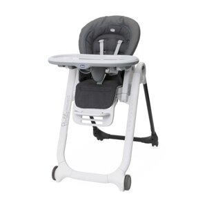 Chicco: Стульчик для кормления Polly Progres5 Grey Melange