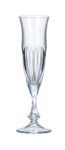 Фужеры для шампанского MONACO 200мл, 6шт (Crystalite, Чехия)