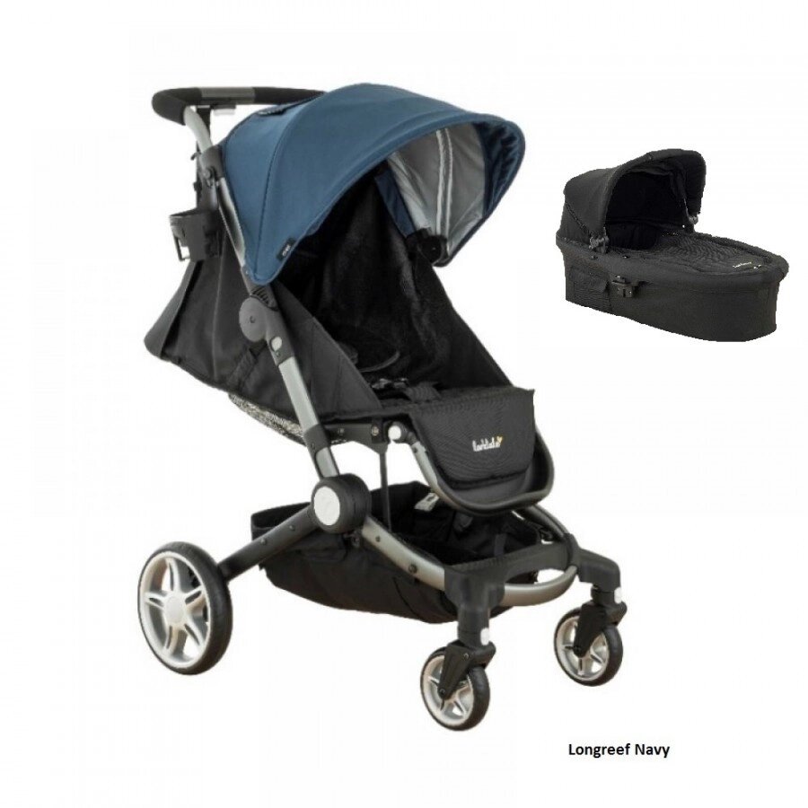 Коляска 2 в 1 Coast Pram Longreef Navy (Larktale, Австралия) от компании МИР ДОМА - фото 1