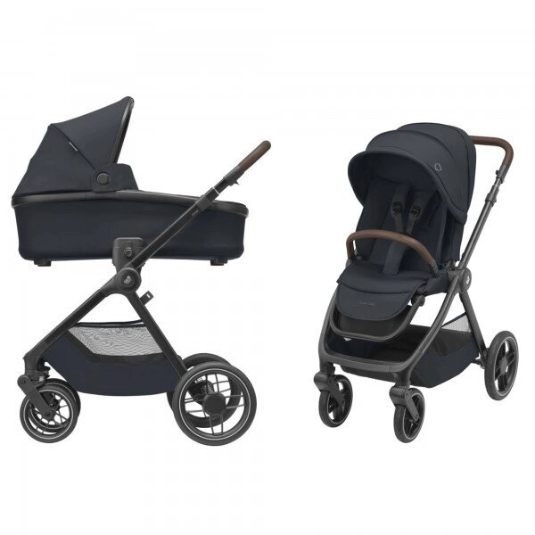 Коляска 2 в 1 Maxi-Cosi Oxford, Essential Graphite от компании МИР ДОМА - фото 1