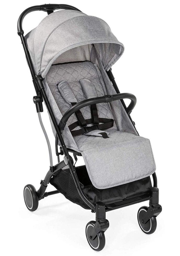 Коляска TrolleyMe Light Grey (Chicco, Италия) от компании МИР ДОМА - фото 1