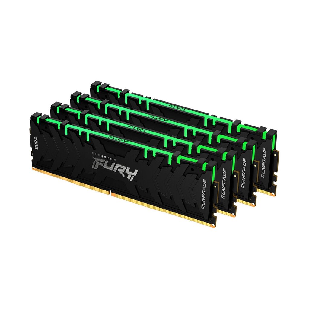 Комплект модулей памяти Kingston FURY Renegade RGB KF436C18RBAK4/128 DDR4 128GB (Kit 4x32GB) 3600 от компании МИР ДОМА - фото 1