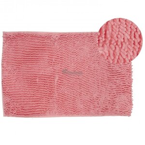 Коврик для ванной, микрофибра розовый 50*80 (Аквалиния, Россия)