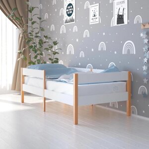 Кровать Pituso Saksonia 160х80 см, белый-бук