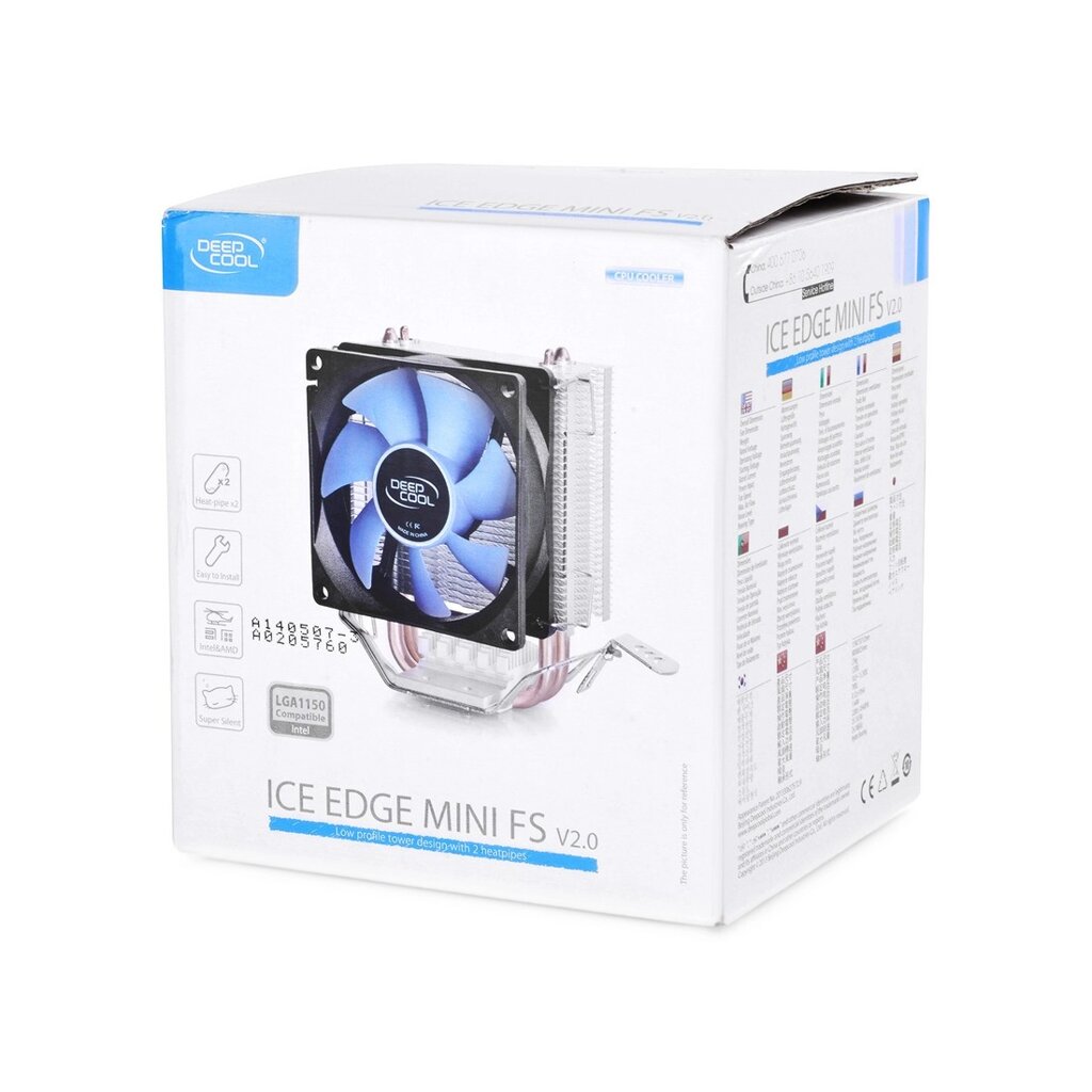 Кулер для процессора Deepcool ICE EDGE MINI FS v2.0 от компании МИР ДОМА - фото 1