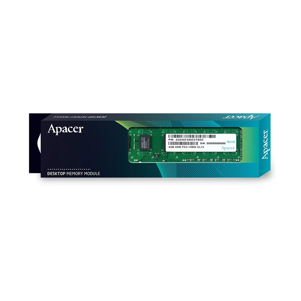 Модуль памяти Apacer DL. 04G2K. KAM (DDR3) от компании МИР ДОМА - фото 1