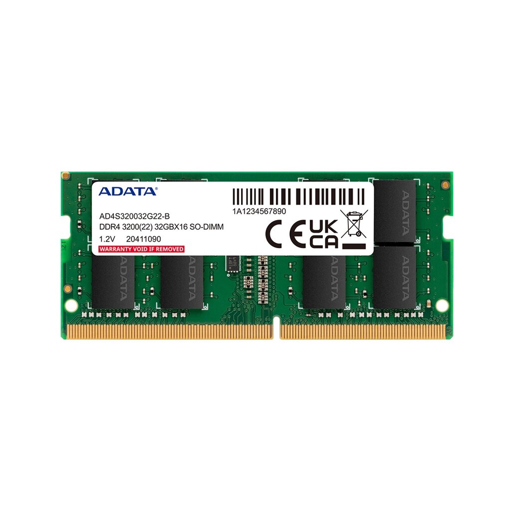 Модуль памяти для ноутбука ADATA AD4S320016G22-SGN DDR4 16GB от компании МИР ДОМА - фото 1