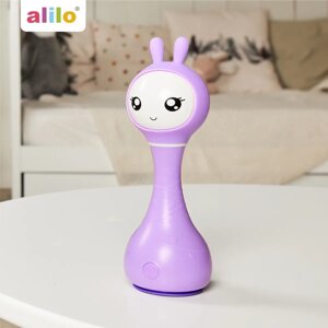 Музыкальная игрушка: Alilo Умный зайка R1 фиолетовый