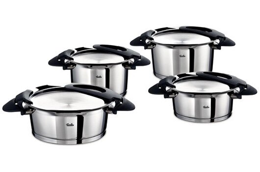 Набор кастрюль 4пр. Intensa black (Fissler, Германия) от компании МИР ДОМА - фото 1