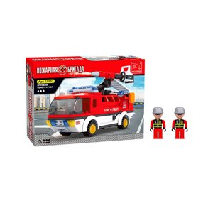Игровой конструктор Keyixing 21503 ПОЖАРНАЯ БРИГАДА (196 дет.)