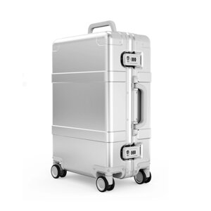 Чемодан NINETYGO Metal Luggage 20'' Серебристый