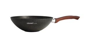Сковорода WOK 28/9,5 см "Granit ultra" Кукмара
