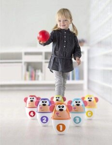 Боулинг Monkey Strike "Fit&Fun" 18м+ (Chicco, Италия)
