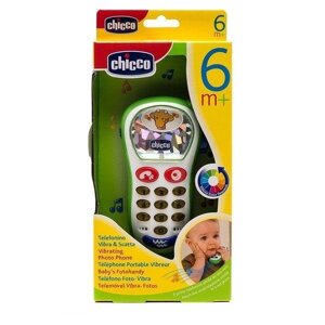 Игрушка развивающая телефон 6м+ (Chicco, Италия)