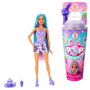 Barbie: Pop! Reveal. Кукла серии Juicy Fruit - Виноград