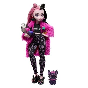 Monster High: Creepover Party. Модельная кукла Дракулаура с акс.