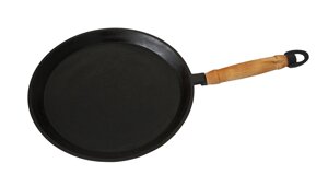 Блинница литая чугунная 22 см Кукмара