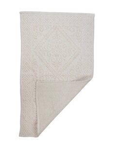 Коврик для ванной, хлопок Vintage белый 50*80см S-0001-80w (Аквалиния, Россия)