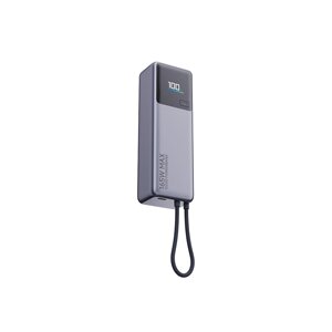 Портативный внешний аккумулятор Xiaomi 165W Power Bank 10000mAh (Integrated Cable) GL