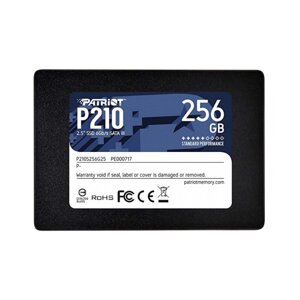 Твердотельный накопитель SSD Patriot P210 256GB SATA