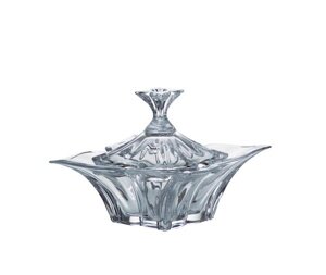 Конфетница 20см Florale (Crystalite, Чехия)