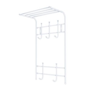 Вешалка настенная ВПТ5, матовый белый