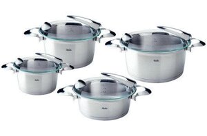 Набор кастрюль 4пр. Solea 016 120 04 000 (Fissler, Германия)