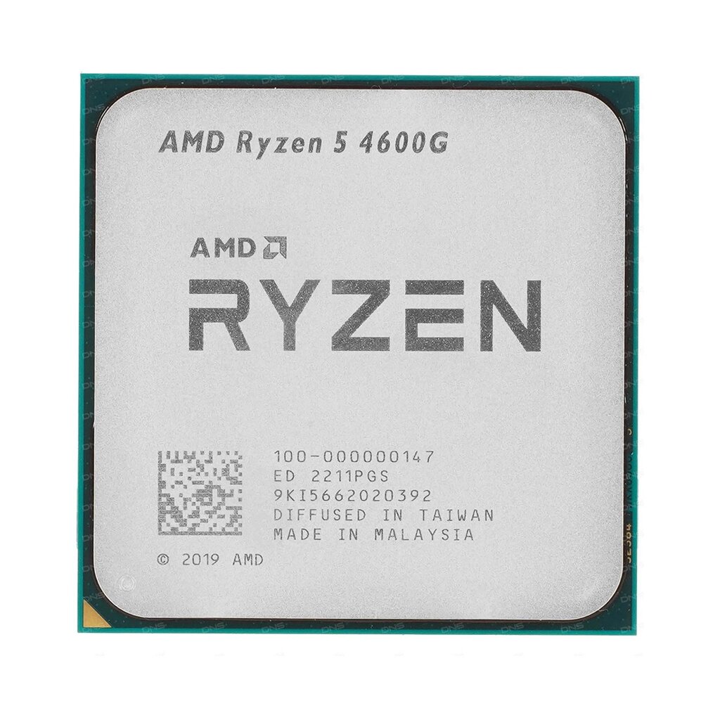 Процессор (CPU) AMD Ryzen 5 4600G 65W AM4 от компании МИР ДОМА - фото 1