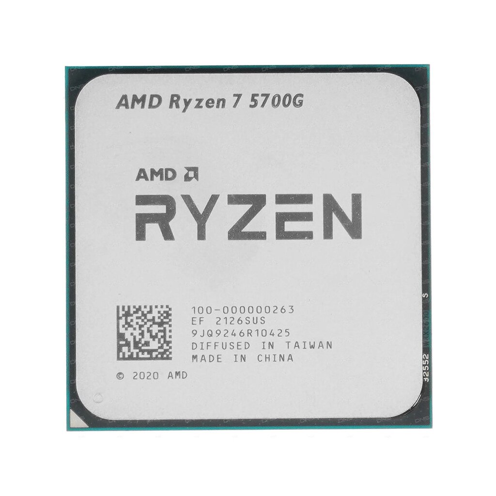 Процессор (CPU) AMD Ryzen 7 5700G 65W AM4 от компании МИР ДОМА - фото 1