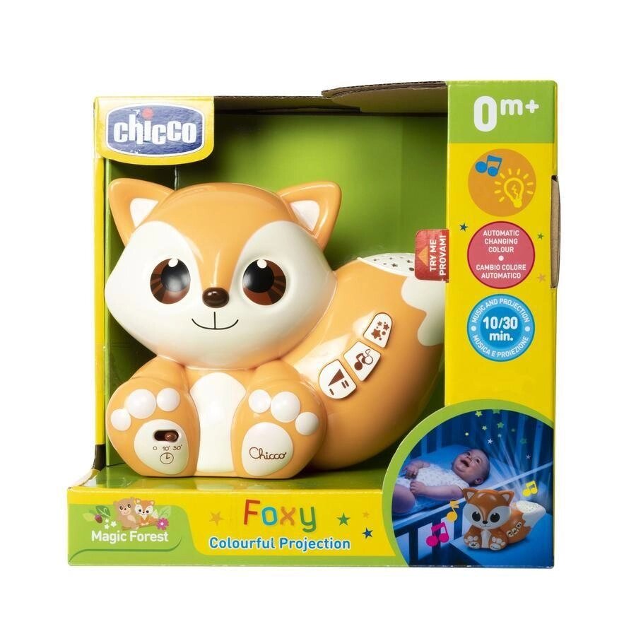 Проектор-ночник Лисенок 0м+ (Chicco, Италия) от компании МИР ДОМА - фото 1