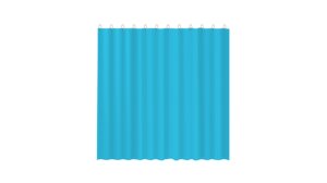 Шторка для ванной голубая FX-3003C, 1,8*1,8 (Fixsen, Чехия)