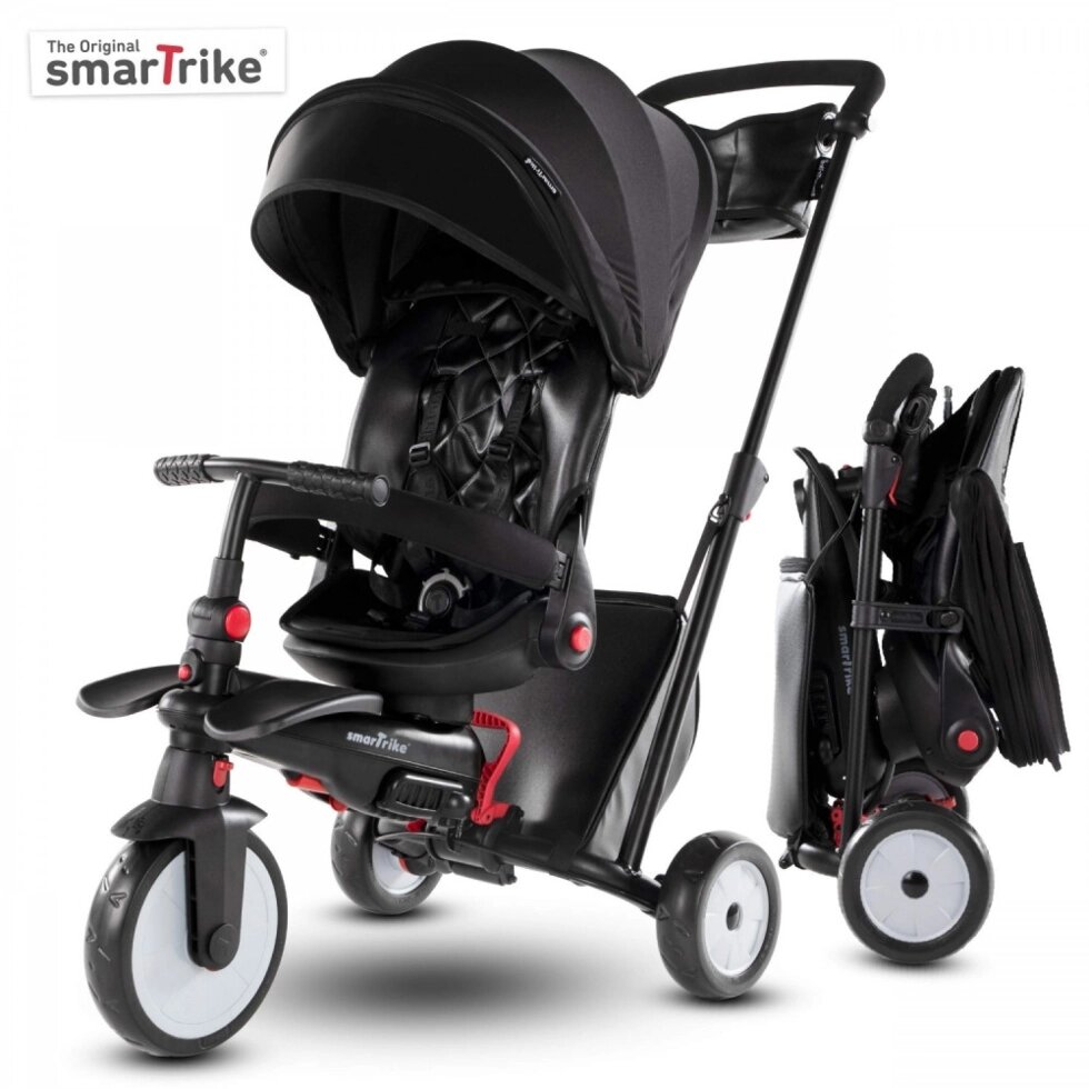 Складной велосипед STR-7 Urban Black 6+ (Smart Trike, Израиль) от компании МИР ДОМА - фото 1