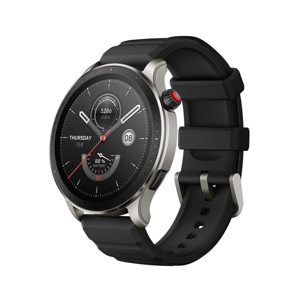 Смарт часы Amazfit GTR 4 A2166 Superspeed Black от компании МИР ДОМА - фото 1