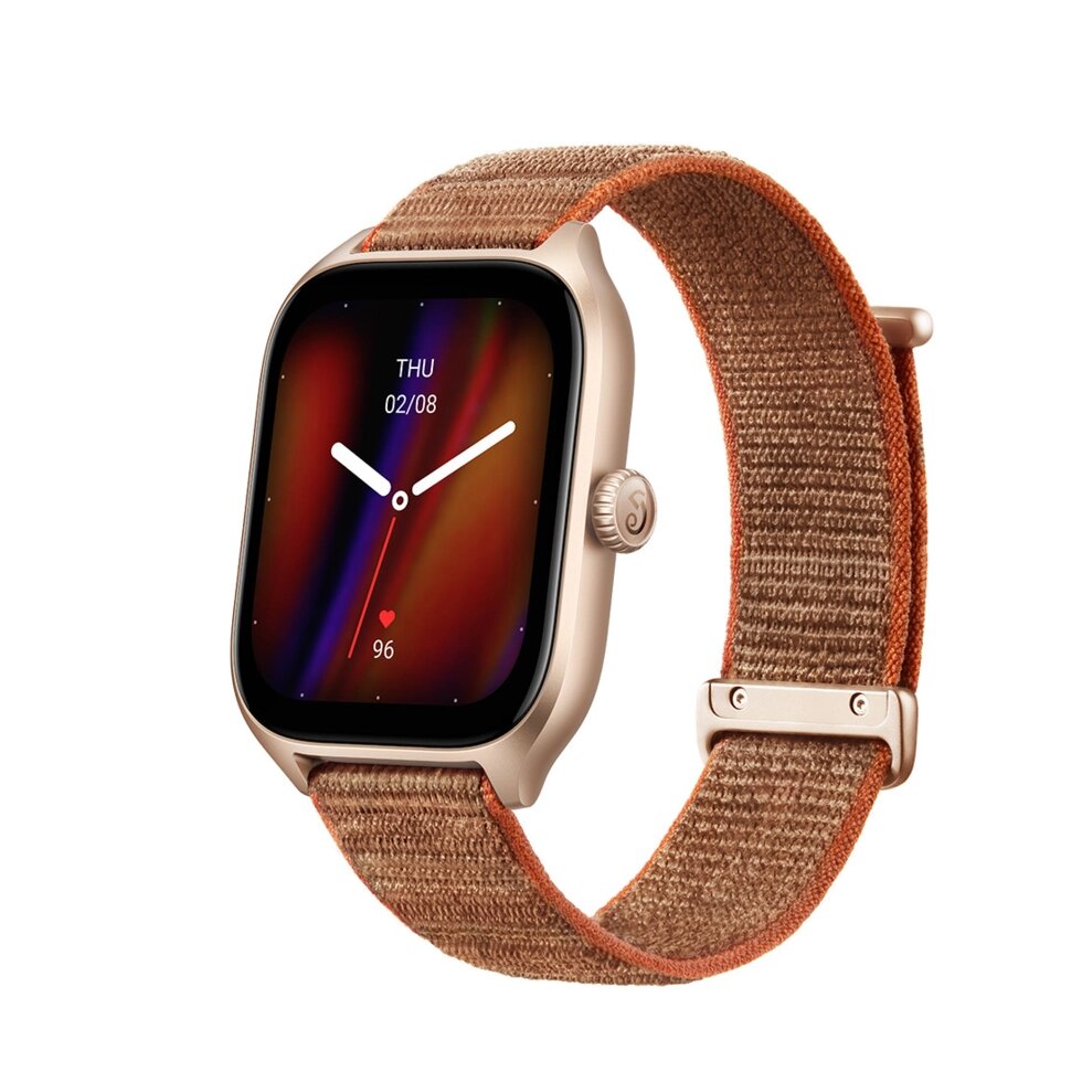 Смарт часы Amazfit GTS 4 A2168 Autumn Brown от компании МИР ДОМА - фото 1