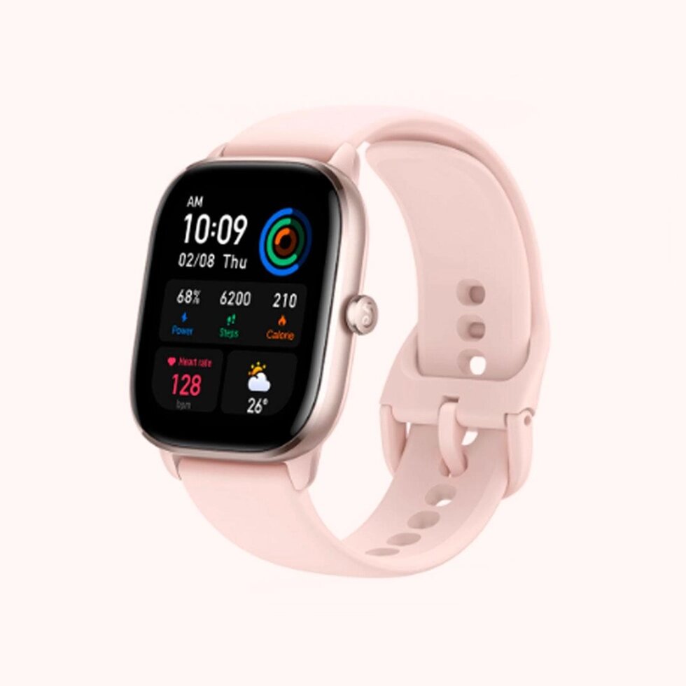 Смарт часы Amazfit GTS4 mini A2176 Flamingo Pink от компании МИР ДОМА - фото 1