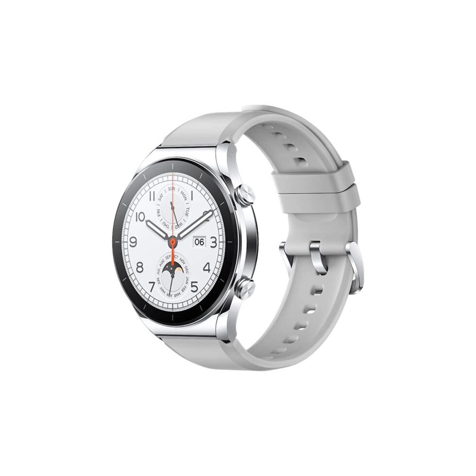 Смарт часы Xiaomi Watch S1 Silver от компании МИР ДОМА - фото 1