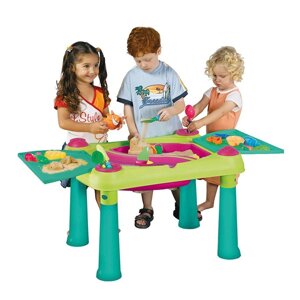 Столик для детского творчества Creative Зеленый/Фиолетовый (Keter, Израиль)
