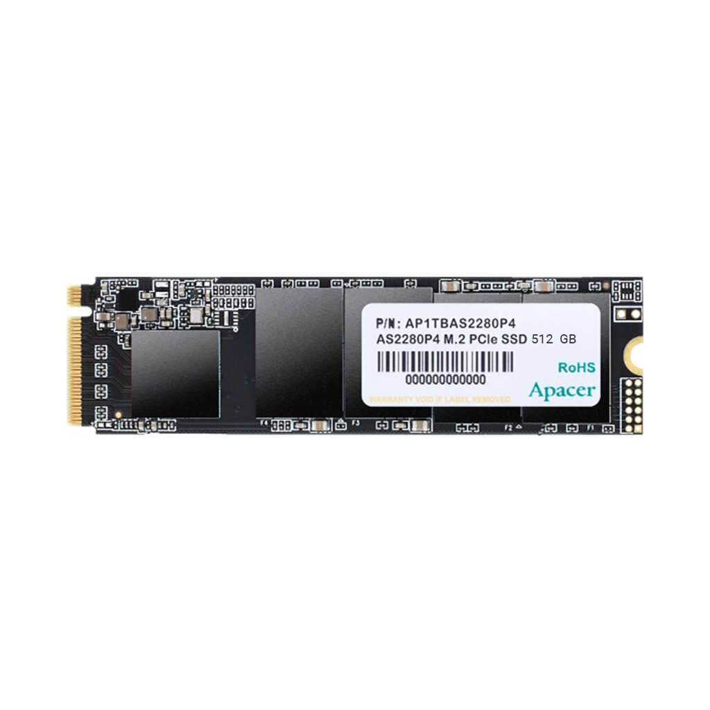 Твердотельный накопитель SSD Apacer AS2280P4 512GB M. 2 PCIe от компании МИР ДОМА - фото 1