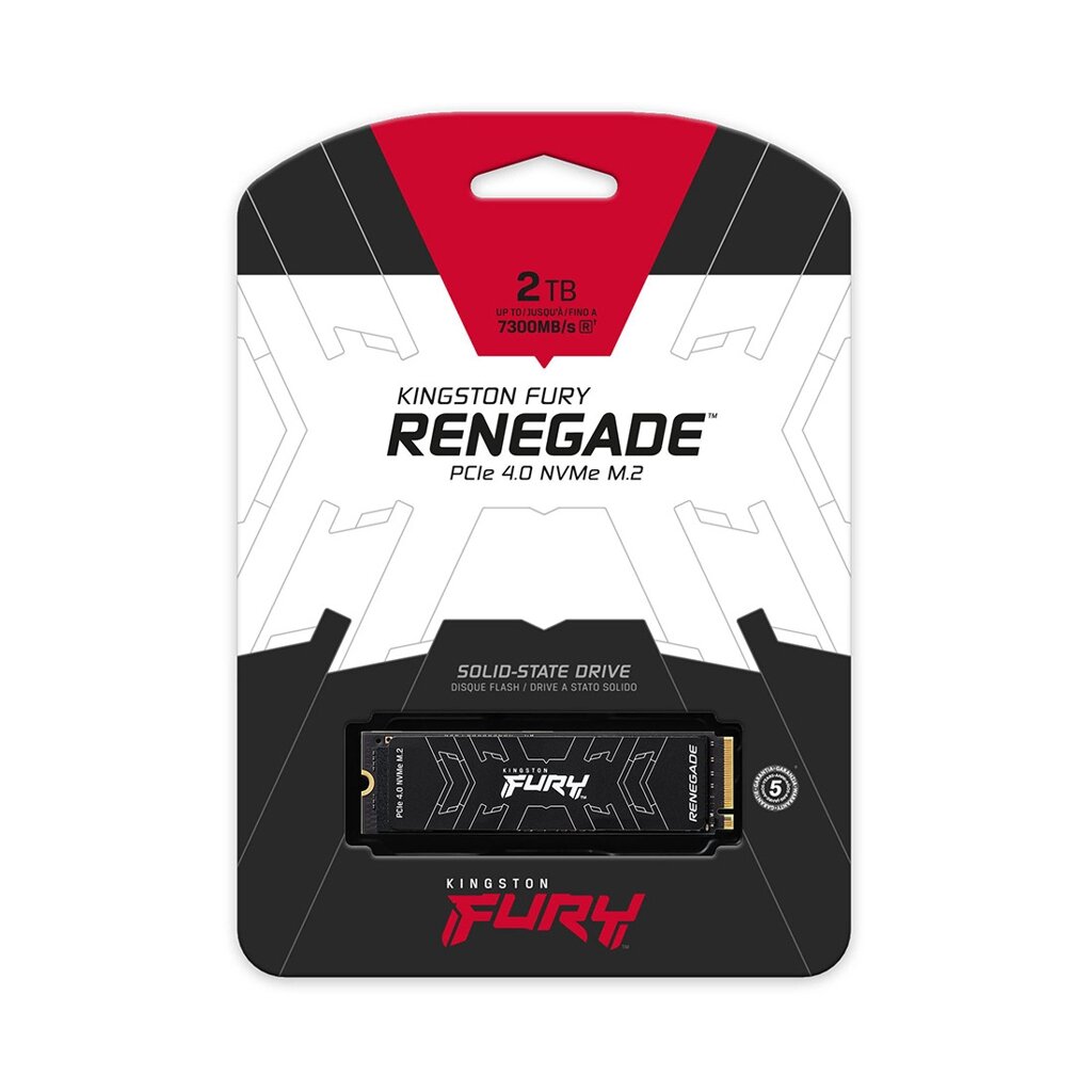 Твердотельный накопитель SSD Kingston FURY Renegade SFYRDK/2000G M. 2 NVMe PCIe 4.0 HeatSink от компании МИР ДОМА - фото 1