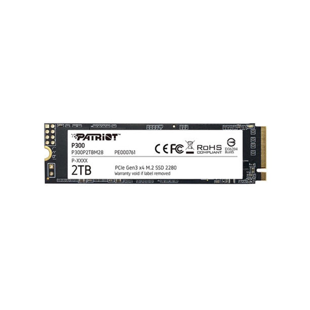 Твердотельный накопитель SSD Patriot Memory P300 P300P2TBM28 2000GB M. 2 от компании МИР ДОМА - фото 1