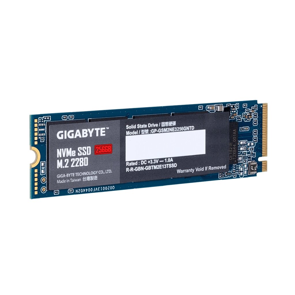 Твердотельный накопитель внутренний Gigabyte GP-GSM2NE3256GNTD 256GB M. 2 PCI-E 3.0x4 от компании МИР ДОМА - фото 1