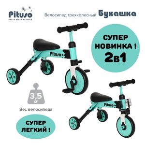Велосипед 2в1 "Букашка" Green/Зеленый (Pituso, Россия-Испания)