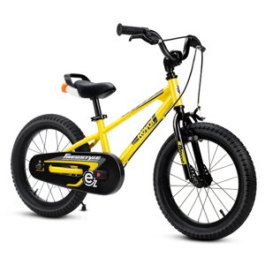 Велосипед (беговел) 16" Royal Baby Freestyle EZ, 4-7 лет, желтый