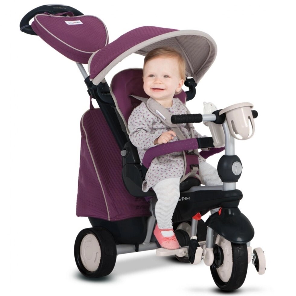 Велосипед Recliner Infinity 5 in 1 Purple с 10 мес. (Smart Trike, Израиль) от компании МИР ДОМА - фото 1