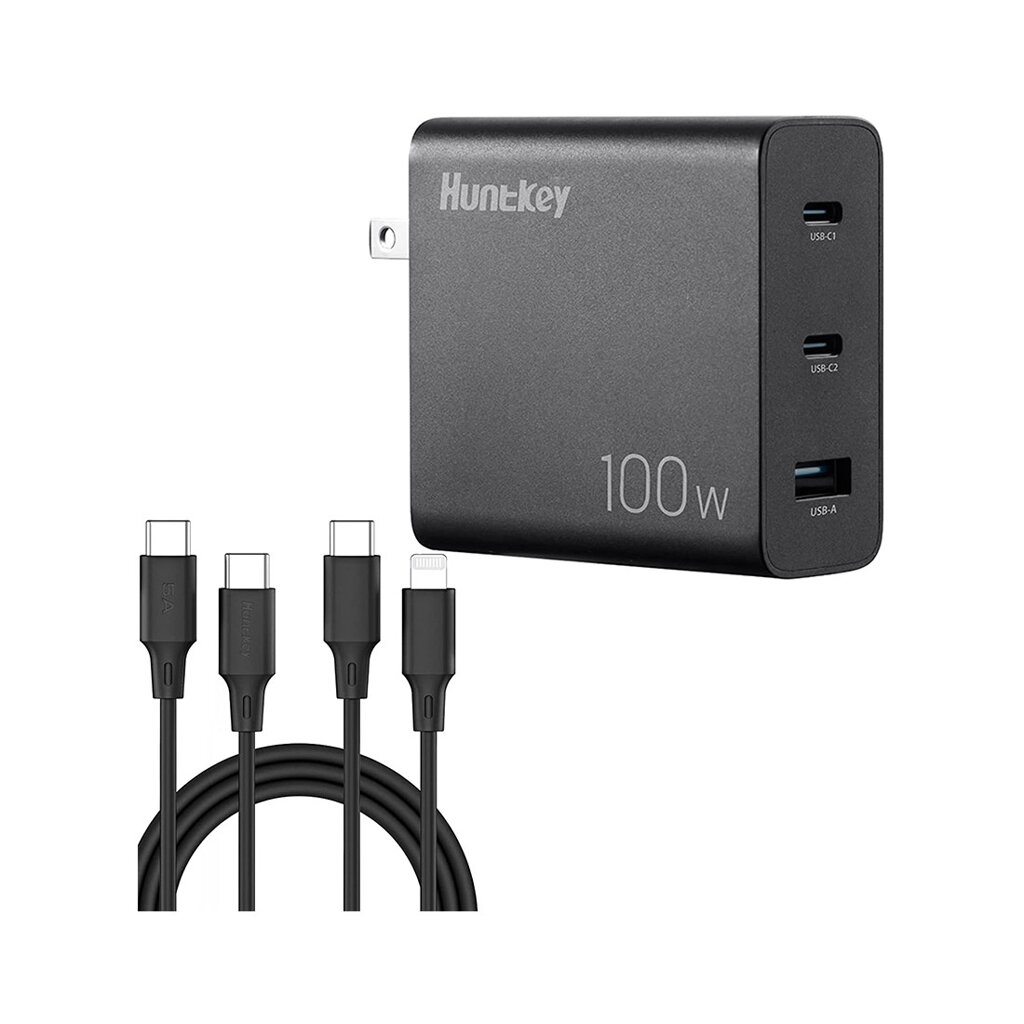 Зарядное устройство Huntkey 100W GaN Charger от компании МИР ДОМА - фото 1