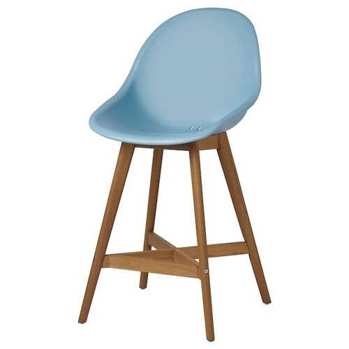 Барный стул фанбюн голубой 64 см икеа, IKEA