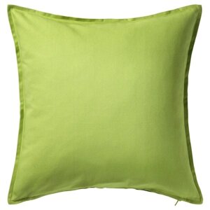 Чехол на подушку 50х50 гурли зеленый икеа, IKEA